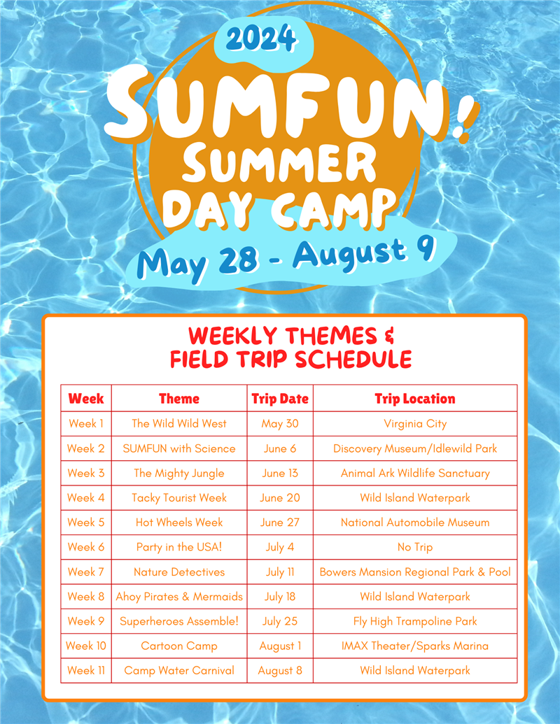 Field Trip Schedule